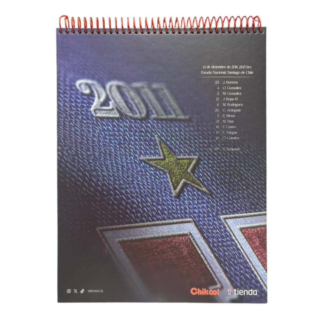 Croquera Carta U de Chile 80 Hojas