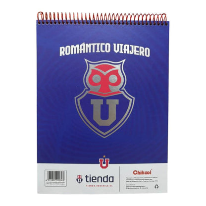 Croquera Carta U de Chile 80 Hojas