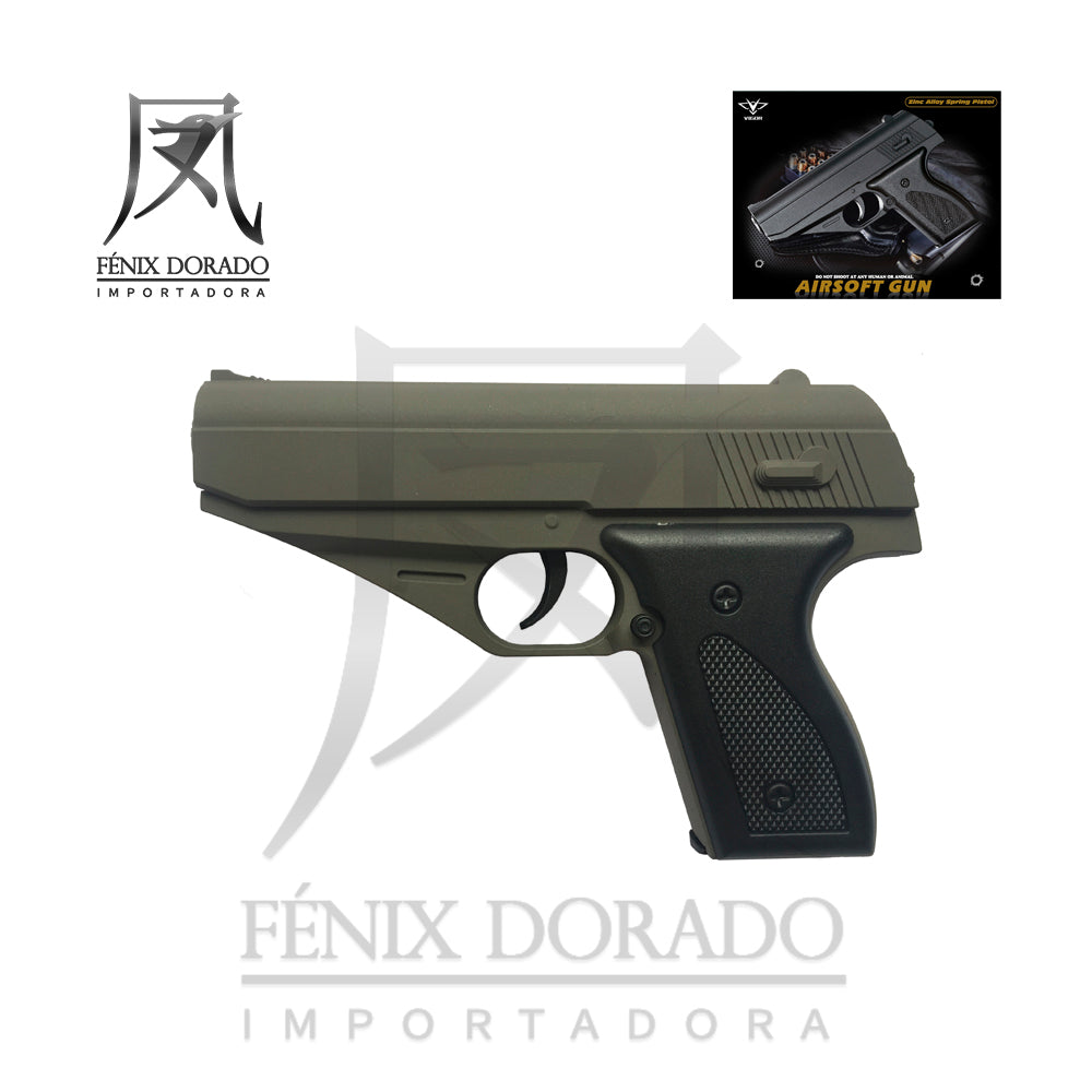 Pistola Modelo V7-BROWN