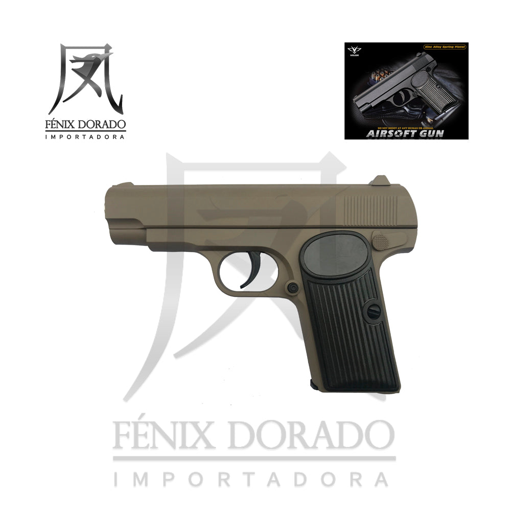 Pistola Modelo V8-TAN