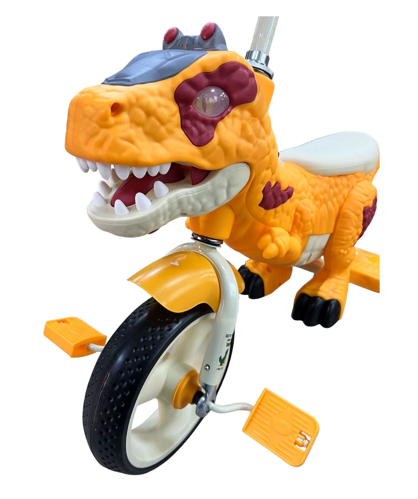 Triciclo Infantil Dinosaurio Rex Con Luz Y Sonido