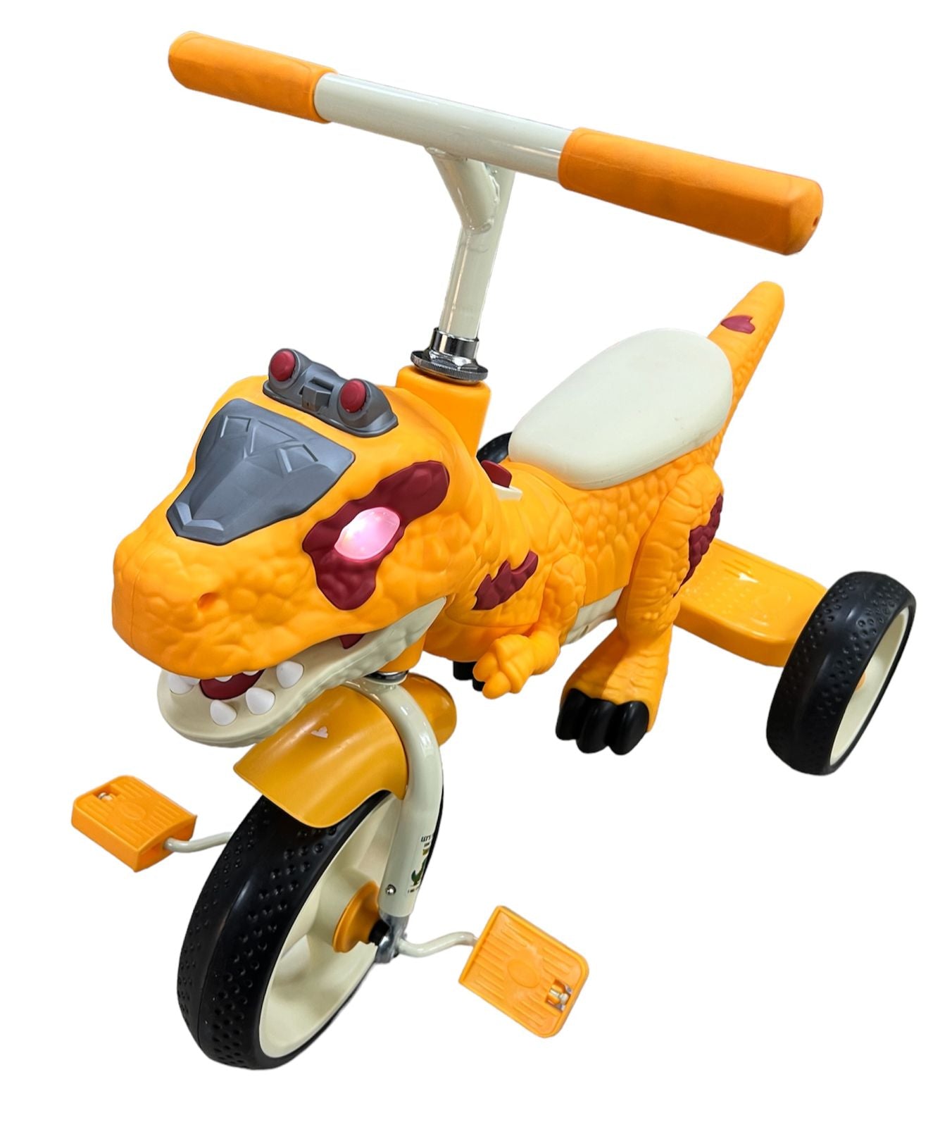 Triciclo Infantil Dinosaurio Rex Con Luz Y Sonido