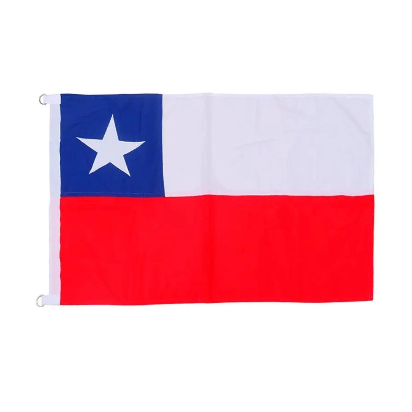 Bandera nacional chilena bordada 120x180cm.