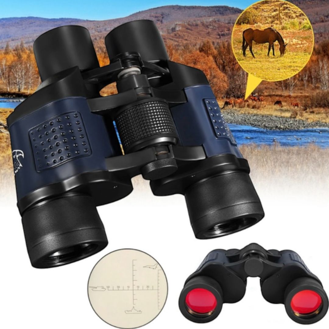 Binoculares Profesionales Lente 80x80 Hd + Estuche