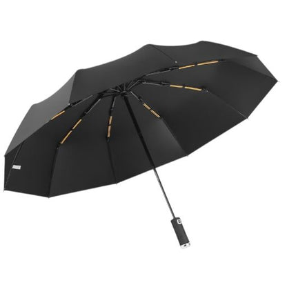 Paraguas Plegable Automático Uv Con Linterna