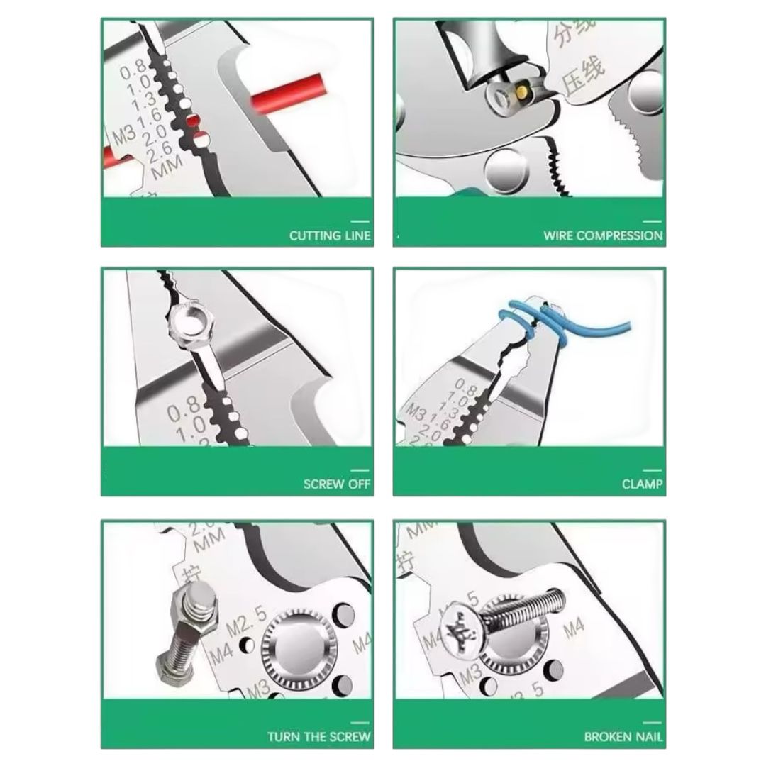 Alicate pela cables industrial