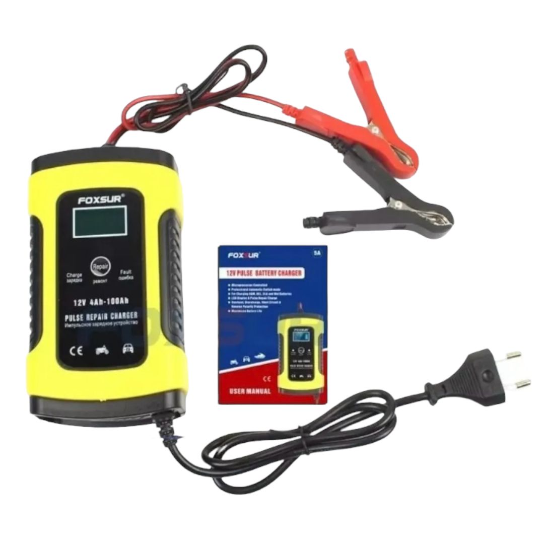 Cargador de Auto Inteligente - Batería 12v