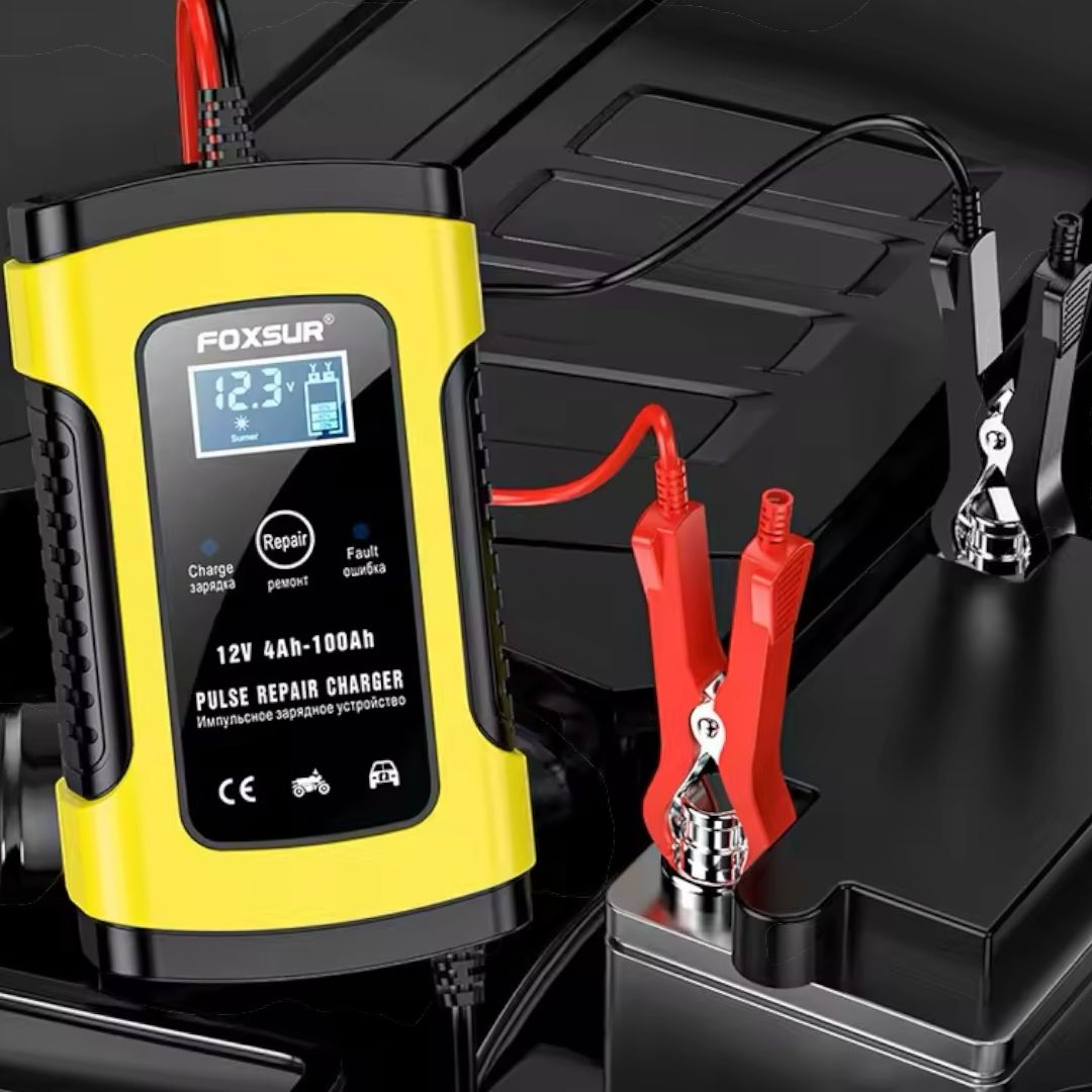 Cargador de Auto Inteligente - Batería 12v