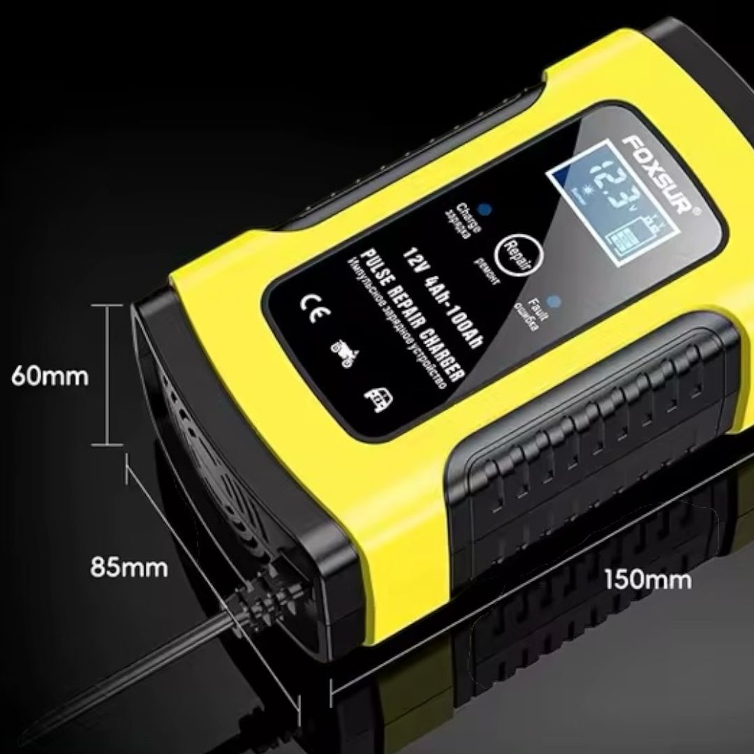 Cargador de Auto Inteligente - Batería 12v
