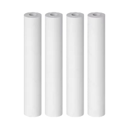 Pck 4 Rollos Térmicos A4 Papel Blanco Para Impresora Térmica