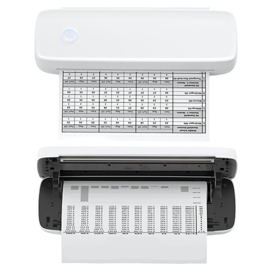 Impresora Termica A4 Portatil Bluetooth + Rollo Papel