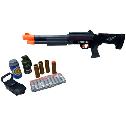 Juguete Escopeta Lanza Dardos M1014 Simuladora Expulsa Casquillos -D089AB