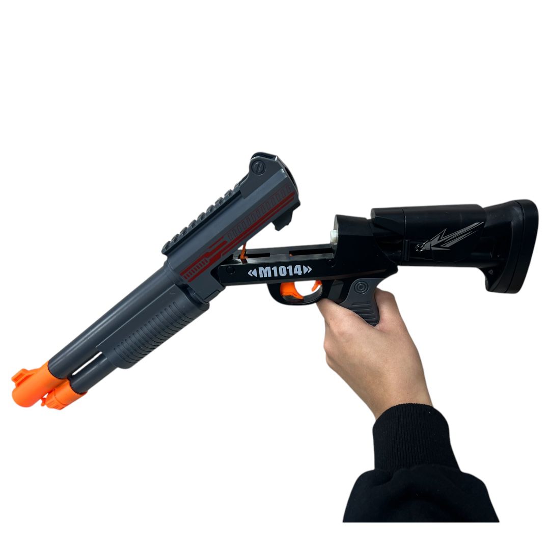 Juguete Escopeta Lanza Dardos M1014 Simuladora Expulsa Casquillos -D089AB