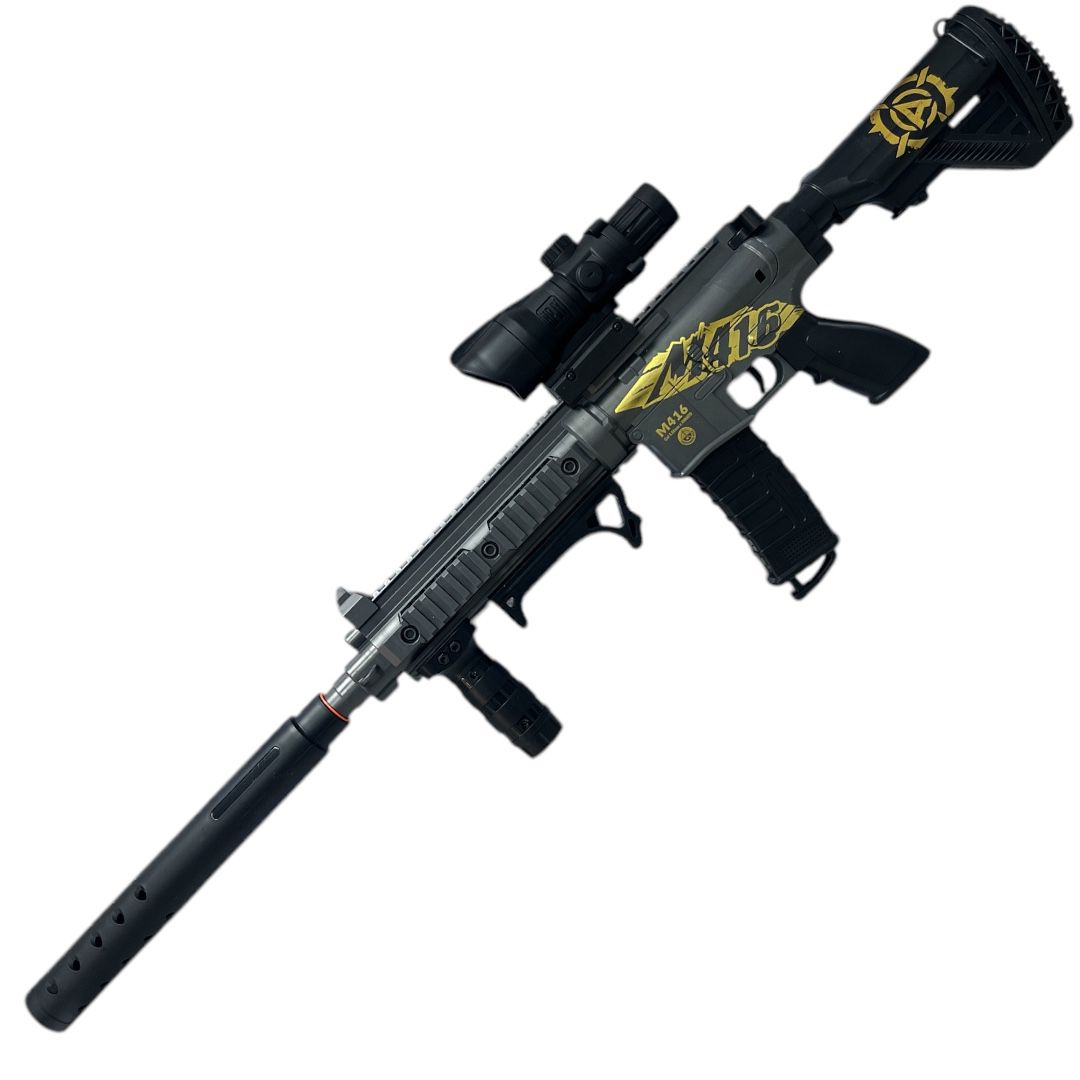 Juguete Fusil Lanza Dardos M416 Simuladora Con Casquillos - 323AB