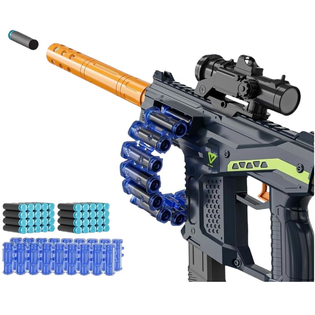 Juguete Pistola Lanza Dardos Simuladora Expulsa Casquillo - 836A