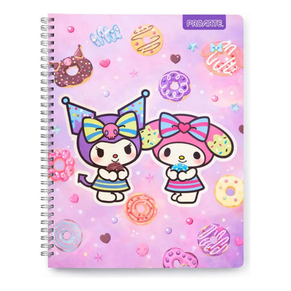 Pack 10 cuadernos Universitario Kuromi & My Melody