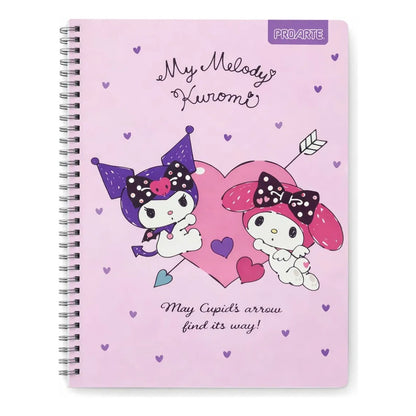 Pack 10 cuadernos Universitario Kuromi & My Melody