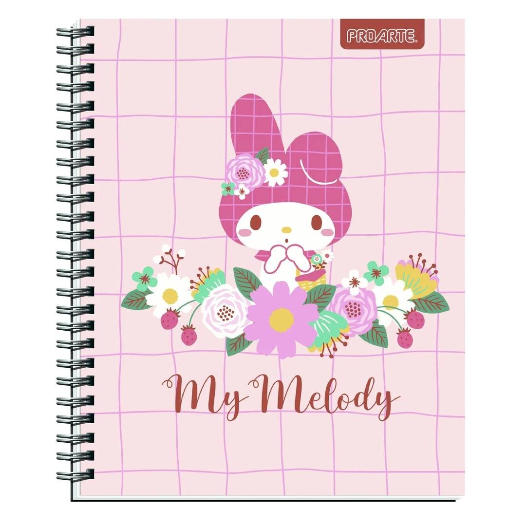 Pack 10 cuadernos My Melody Proarte 100H 7mm