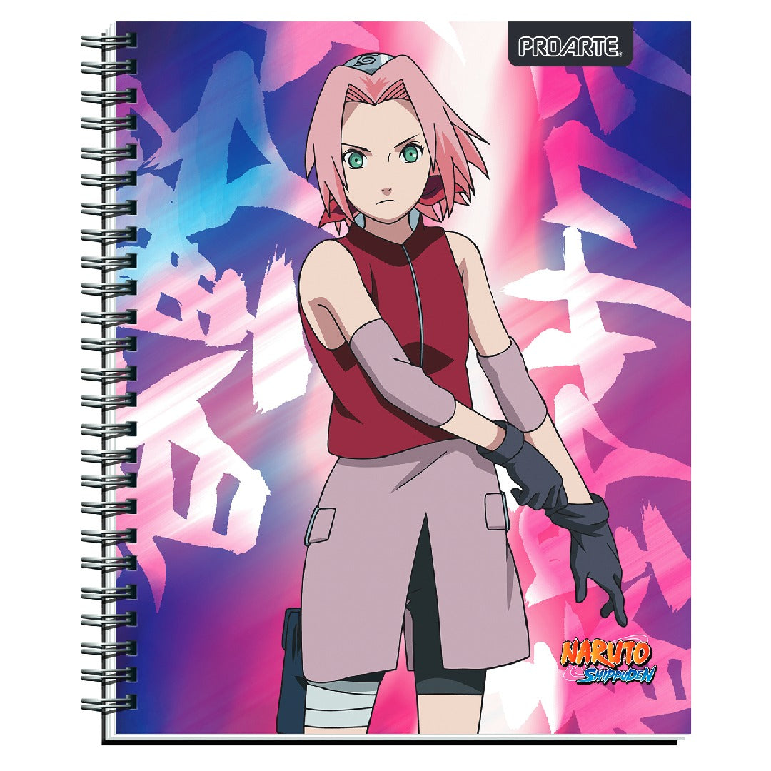 Pack 10 cuadernos Naruto Proarte 100H 7mm