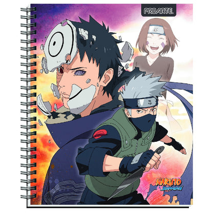 Pack 10 cuadernos Naruto Proarte 100H 7mm