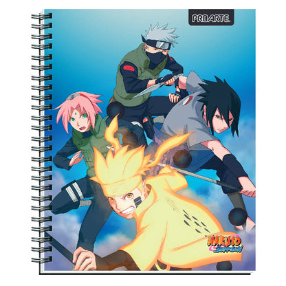 Pack 10 cuadernos Naruto Proarte 100H 7mm
