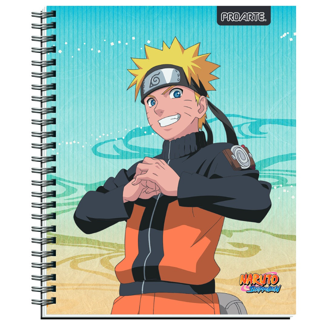 Pack 10 cuadernos Naruto Proarte 100H 7mm