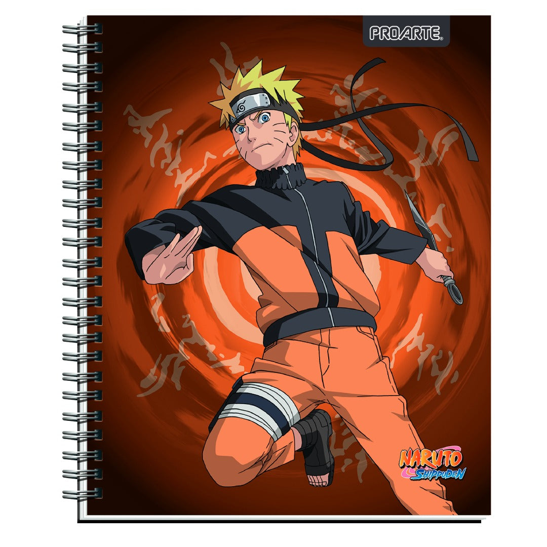 Pack 10 cuadernos Naruto Proarte 100H 7mm