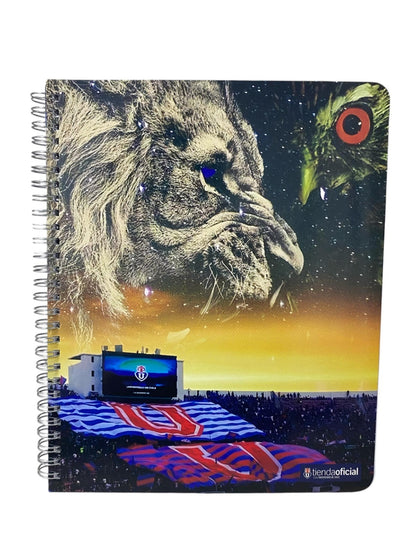 Pack 10 Cuadernos Universitario De La U De Chile 100hojas 7mm