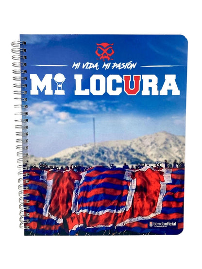 Pack 10 Cuadernos Universitario De La U De Chile 100hojas 7mm