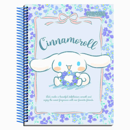 Pack 6 cuadernos Cinnamoroll Proarte 3 materias 150H 7mm