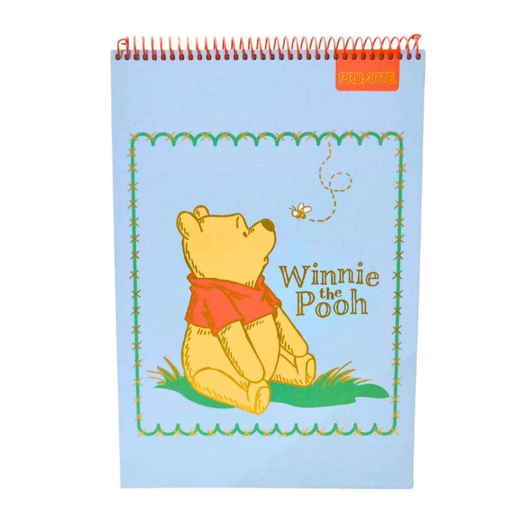Croquera Oficio 80 Hojas Winnie The Pooh Proarte