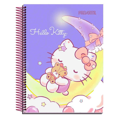 Pack 6 cuadernos Hello Kitty Proarte 3 materias 150H 7mm