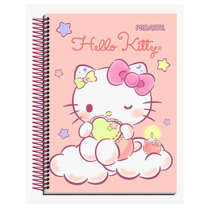Pack 6 cuadernos Hello Kitty Proarte 3 materias 150H 7mm