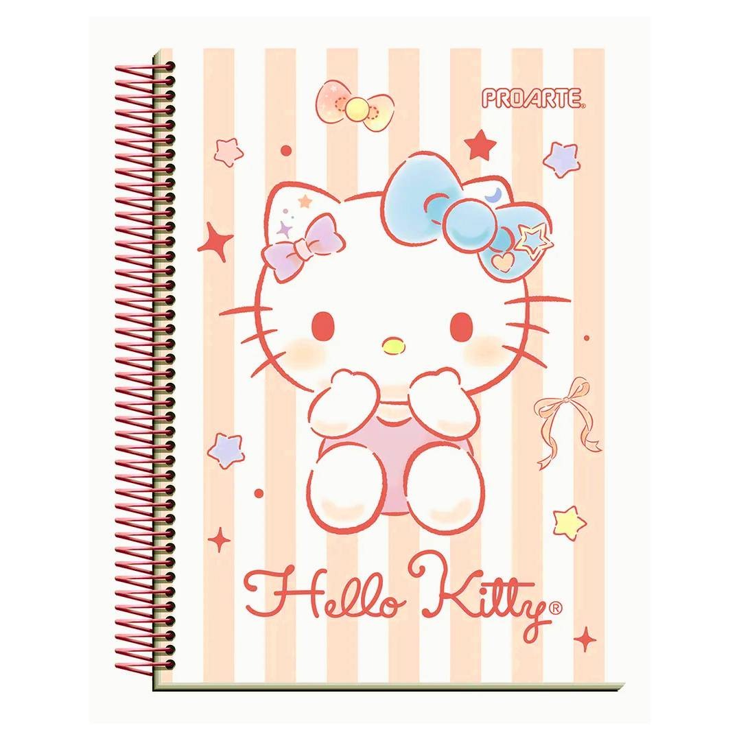 Pack 6 cuadernos Hello Kitty Proarte 3 materias 150H 7mm