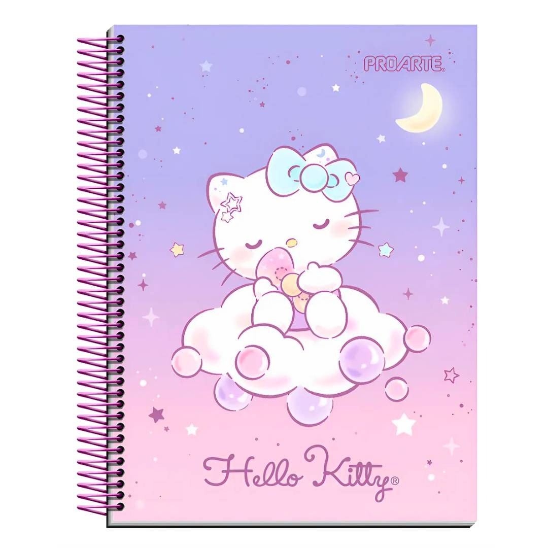 Pack 6 cuadernos Hello Kitty Proarte 3 materias 150H 7mm