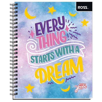 Pack 10 cuadernos ROSS Estilo Joven 100H 7mm