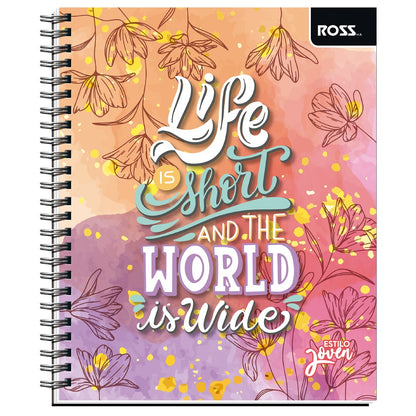 Pack 10 cuadernos ROSS Estilo Joven 100H 7mm