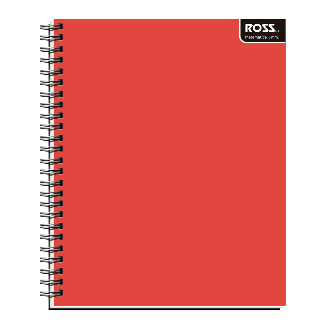 Pack 10 cuadernos Ross Universitario Liso 100H 5mm