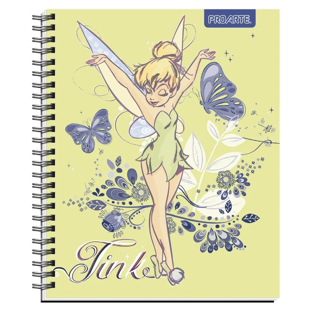 Pack 10 cuadernos Proarte Tinker Bell 100H 7mm