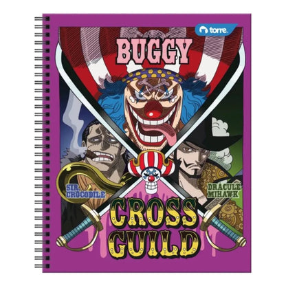 Pack 10 cuadernos Proarte One Piece 100H 7mm