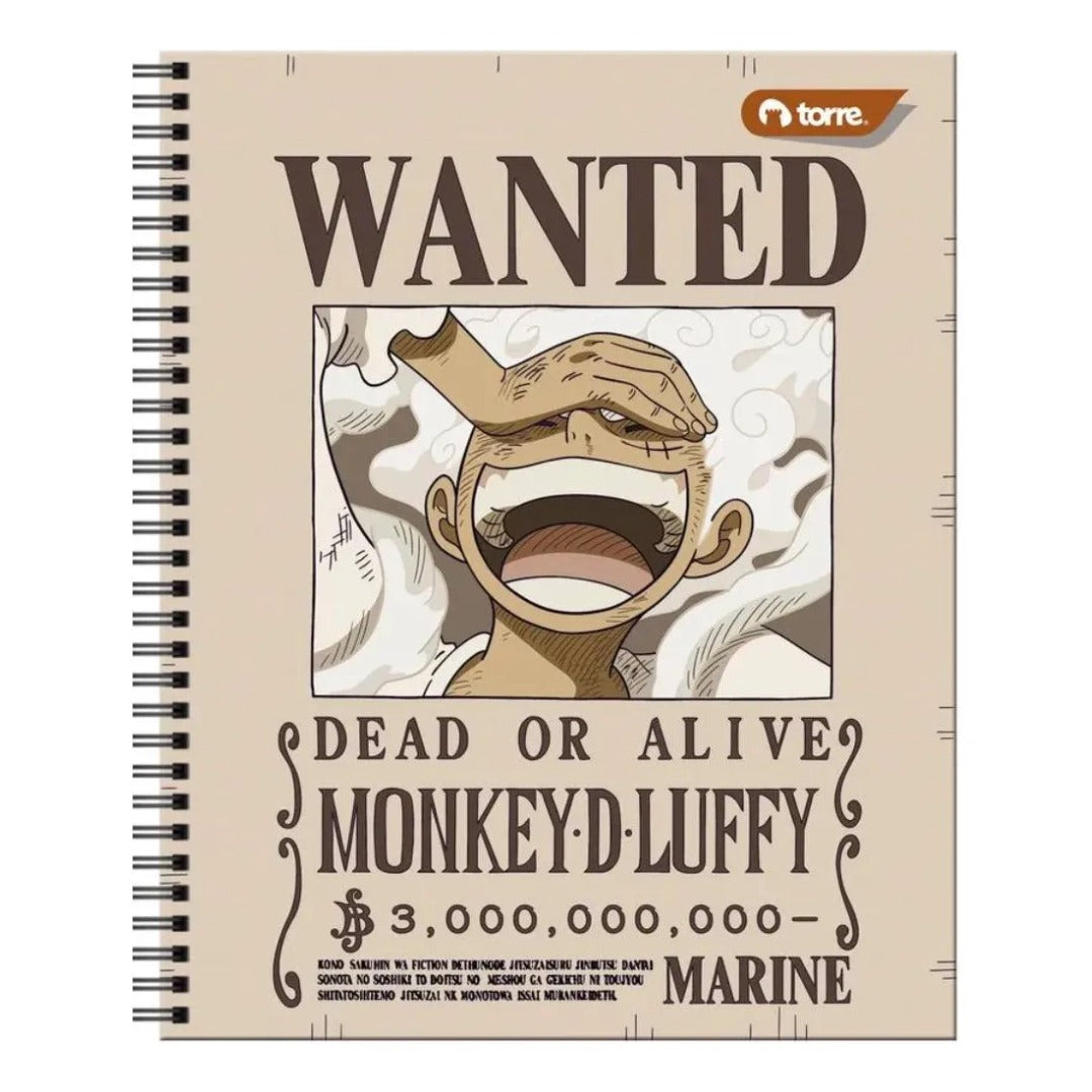 Pack 10 cuadernos Proarte One Piece 100H 7mm