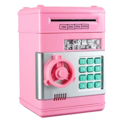 Alcancía Tipo Caja Fuerte a Pilas Con Contraseña