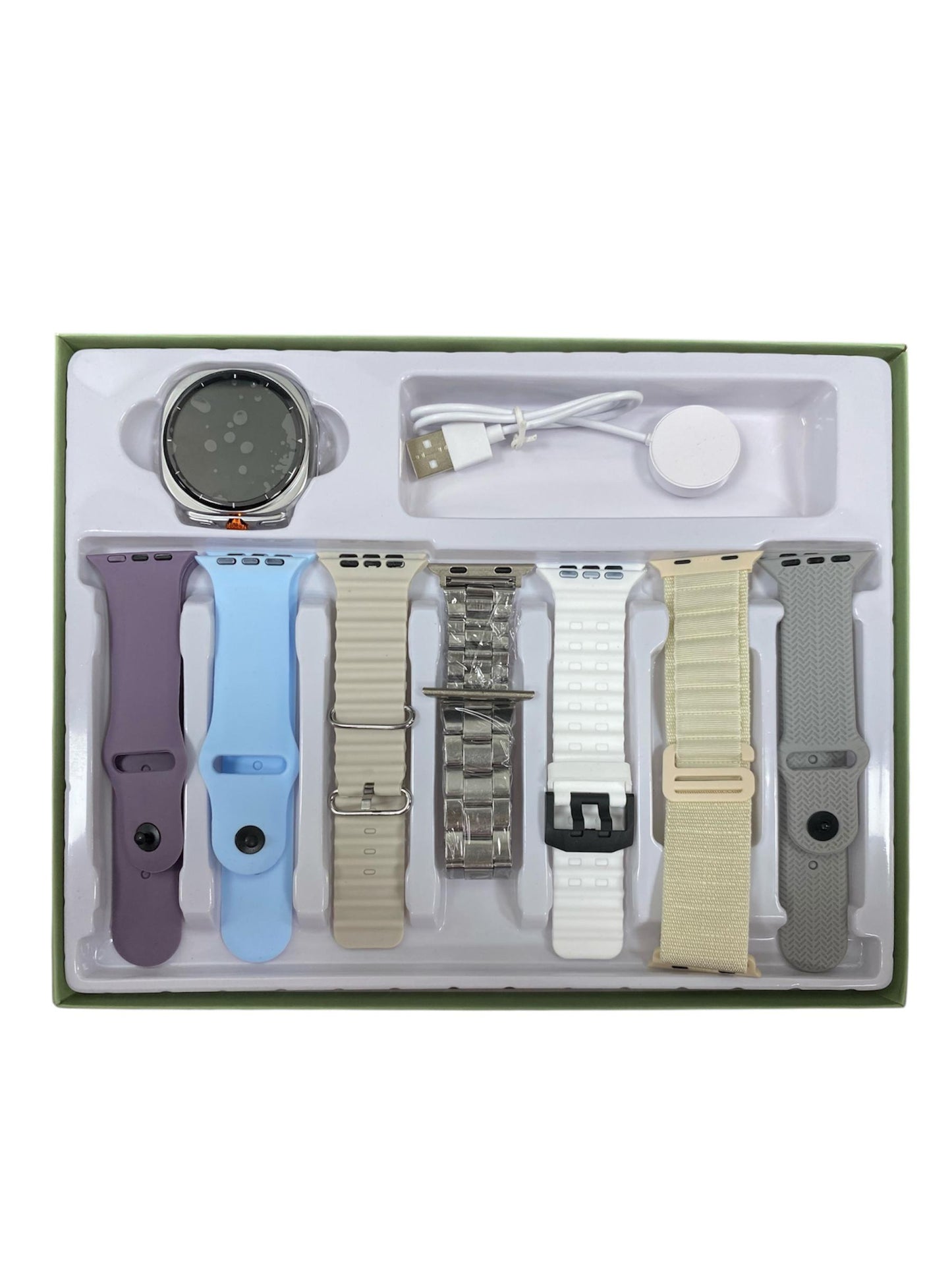 Smart Watch Ok-5 Ultra 46 Mm + 7 Correas