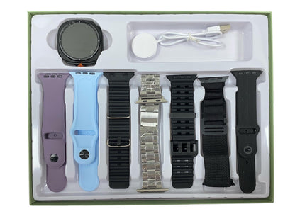 Smart Watch Ok-5 Ultra 46 Mm + 7 Correas