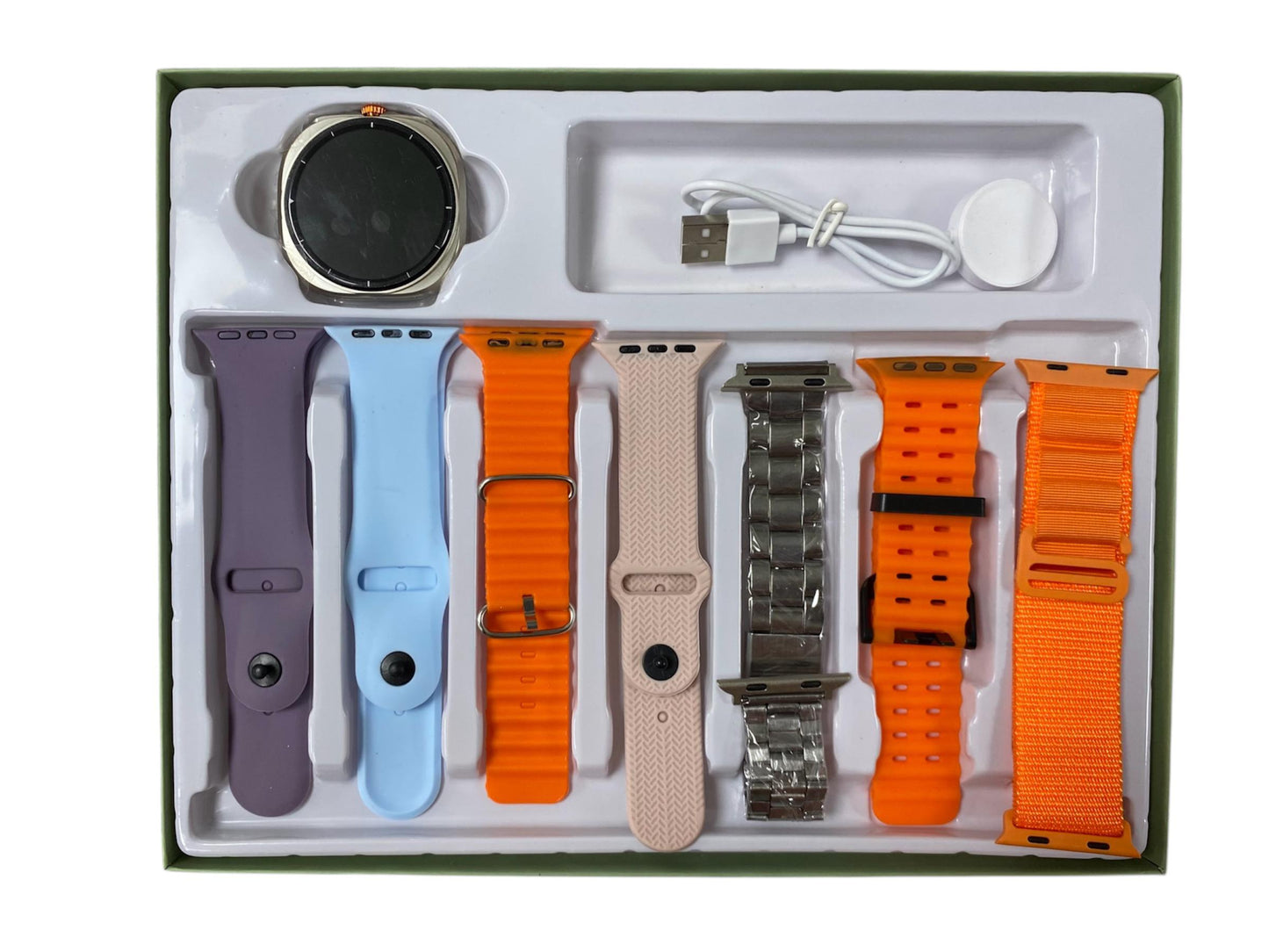 Smart Watch Ok-5 Ultra 46 Mm + 7 Correas