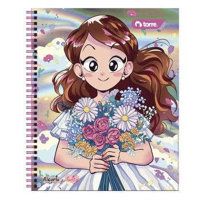 Pack 10 cuadernos Alegrìa y Sofìa Torre 100H 7mm