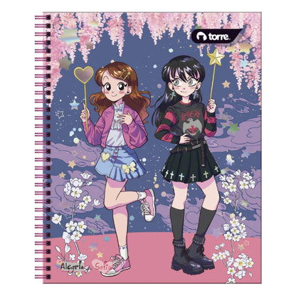 Pack 10 cuadernos Alegrìa y Sofìa Torre 100H 7mm