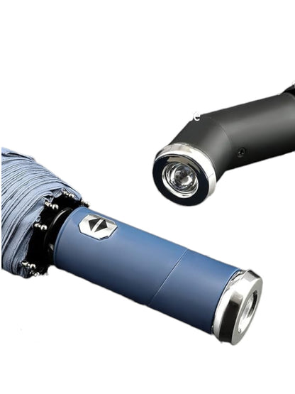 Paraguas Plegable Automático Uv Con Linterna