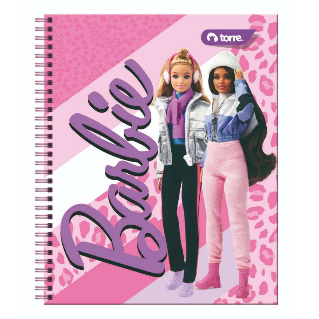 Pack 10 cuadernos Barbie Torre 100H 7mm