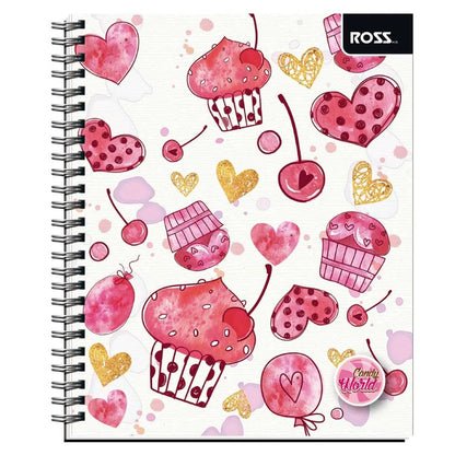 Pack 10 cuadernos ROSS Candy World 100H 7mm